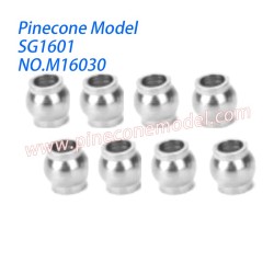 M16030 Steering Pivot Balls Parts For Pinecone Forest SG1601 RC Truck