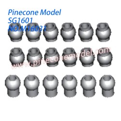 Pinecone Model SG 1601 RC Car Parts M16031 Plastic Pivot Balls Complete