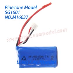 M16037 7.4V 700mAH Li-ion Battery Pack Parts For Pinecone Forest SG1601 RC Truck