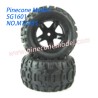 M16055 Wheels Complete Parts For Pinecone Forest SG1601 RC Truck