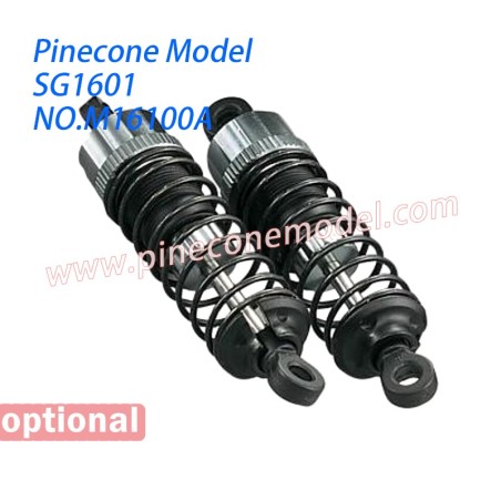 M16100A Aluminum Capped Oil Filled Shocks Optional Parts For Pinecone Forest SG1601 RC Truck