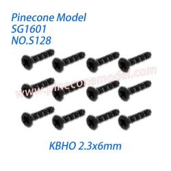 S128 Countersunk Self Tapping (KBHO 2.3x6mm) Parts For SG-RC SG1601 RC Truck