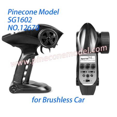 12670 2.4G-brushless 2.4Ghz Radio (for Brushless Car) Parts For SG-RC SG1601 RC Truck
