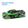 Body Shell Parts For Pinecone Model SG1601 RC Truck Green