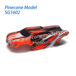 Body Shell Parts For Pinecone Model SG1602 RC Truck Orange