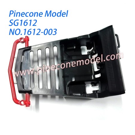 1612-003 Battery compartment Parts For Pinecone Model SG1612 Drift RC Car red