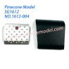 1612-004 Roof Panel, Rear Tail Panel Parts For Pinecone Model SG1612 Drift RC Car
