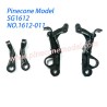 1612-011 Front shock mount movable frame Parts For Pinecone Model SG1612 Drift RC Car