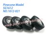 1612-021 Front and rear wheels Parts For Pinecone Model SG1612 Drift RC Car