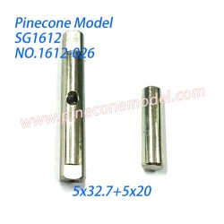 1612-026 Reduction Gear Shaft (5x32.7,5x20) Parts For Pinecone Model SG1612 Drift RC Car