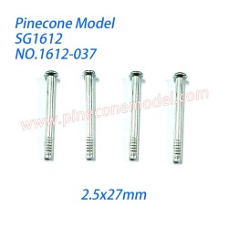 1612-037 Nailhead Shaft (2.5x27mm) Parts For Pinecone Model SG1612 Drift RC Car