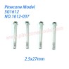 1612-037 Nailhead Shaft (2.5x27mm) Parts For Pinecone Model SG1612 Drift RC Car