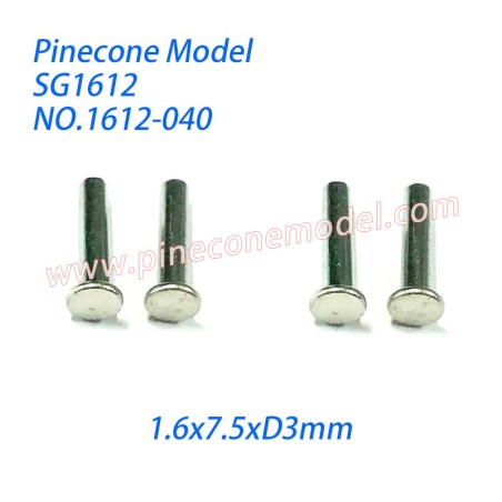 1612-040 Cap Nail (1.6x7.5xD3mm) Parts For Pinecone Model SG-1612 4WD RC Car