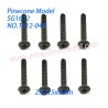 1612-049 Round Head Screw with Die (2.3x15x6mm) Parts For Pinecone Model SG-1612 RC Car
