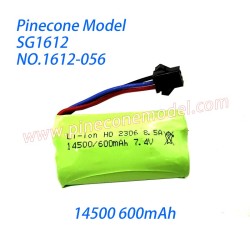 1612-056 7.4V Lithium Battery (14500 600mAh) Parts For Pinecone Model SG-1612 RC Car