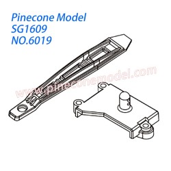 6019 Servo seat, Battery clasp Parts For Pinecone Model SG-1609 Drift RC Truck