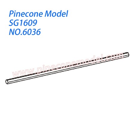6036 Center drive shaft Parts For Pinecone Model SG-1609 Drift RC Truck
