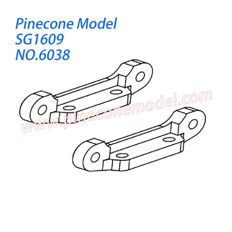 6038 Suspension braces Parts For Pinecone Model SG-1609 Drift RC Truck