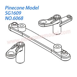 6068 Steering assembly Parts For Pinecone Model SG-1609 Drift RC Truck