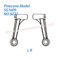 6072 Front upper sway arms (L/R) Parts For Pinecone Forest SG1609 RC Car