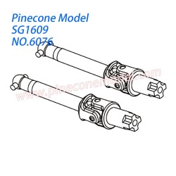 6076 Front universal drive shafts Parts For Pinecone Forest SG1609 RC Car