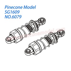 6079 Shock absorbers Parts For Pinecone Forest SG1609 RC Car