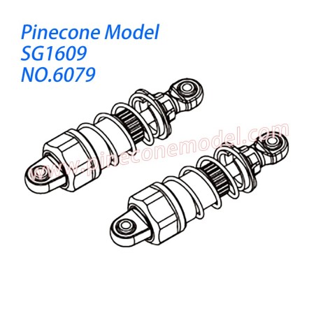 6079 Shock absorbers Parts For Pinecone Forest SG1609 RC Car