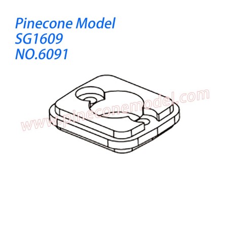 6091 Motor mount Parts For Pinecone Forest SG1609 RC Car