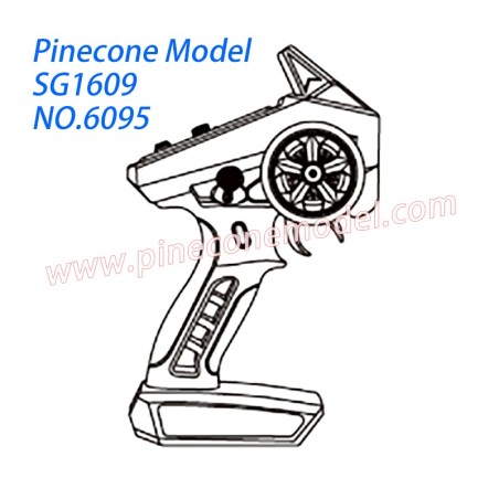 6095 2.4Ghz 4CH Transmitter Parts For Pinecone Forest SG1609 RC Car