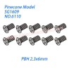 6110 Self tapping round head screw (PBH 2.3x6mm) Parts For Pinecone Forest SG1609 RC Car