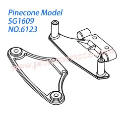 6123 Front bumper assembly Parts For SG-RC SG1609 RC Car