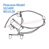 6128 1609 Headlight Parts For SG-RC SG1609 RC Car