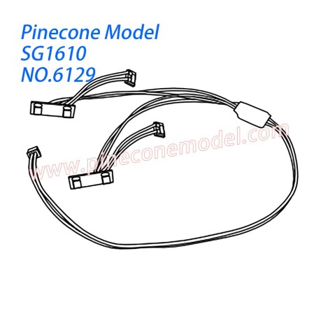 6129 1610-Headlight Parts For SG-RC SG1610 RC Car