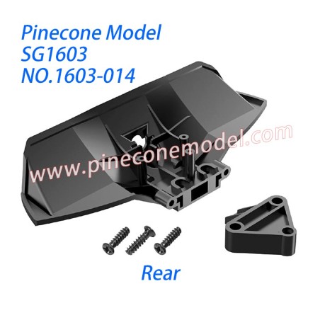 1603-014 (Rear) Bumper Assembly Parts For Pinecone Model SG1603 / SG1603Pro RC Car