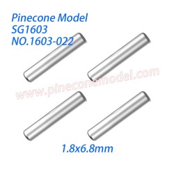 1603-022 Optical shaft (1.8x6.8mm) Parts For Pinecone Model SG1603 / SG1603Pro RC Car