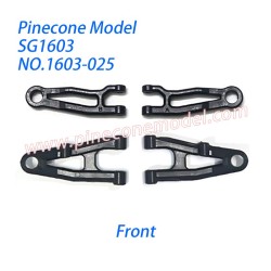 1603-025 Front Swing Arm Assembly Parts For Pinecone Model SG1603 / SG1603Pro RC Car