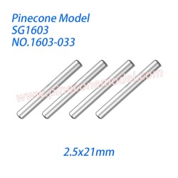 1603-033 Optical Shaft (2.5x21mm) Parts For Pinecone Model SG1603 / SG1603Pro RC Car