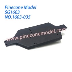 1603-035 Bottom Plate Parts For Pinecone Model SG1603 / SG1603Pro RC Car