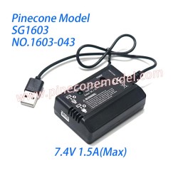 1603-043 7.4V 1.5A (Max) USB Balance Charger Parts For Pinecone Model SG1603 / SG1603Pro RC Car