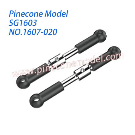 1607-020 Metal Steering Linkage Parts For Pinecone Model SG1603 / SG1603Pro Drift RC Truck
