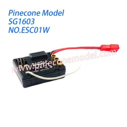 ESC01W Brushless ESC Parts For Pinecone Model SG1603 / SG1603Pro Drift RC Truck