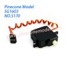S170 (Original) 3 -wire Plastic Servo Parts For Pinecone Model SG1603 / SG1603Pro Drift RC Truck