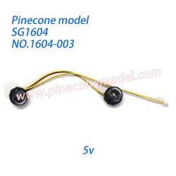 1604-003 Headlight Set(5v) Parts For SG Pinecone Model SG1604 / SG1604Pro Drift RC Car