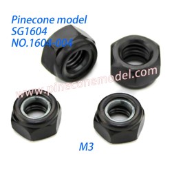 1604-004 (M3) Skid Nut Parts For SG Pinecone Model SG1604 / SG1604Pro Drift RC Car