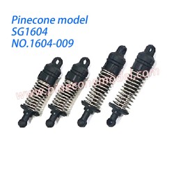 1604-009 Shock Absorber Parts For SG Pinecone Model SG1604 / SG1604Pro Drift RC Car