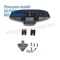 1604-014 Rear Bumper Assembly Parts For SG Pinecone Model SG1604 / SG1604Pro Drift RC Car