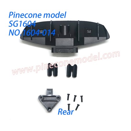 1604-014 Rear Bumper Assembly Parts For SG Pinecone Model SG1604 / SG1604Pro Drift RC Car