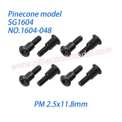 1604-048 Step Screw (PM 2.5x11.8mm) Parts For SG1604 / SG1604Pro SG-RC Car