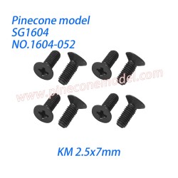 NO.1604-052 + Countersunk Screws (KM 2.5x7mm) Parts For SG1604 / SG1604Pro SG-RC Car