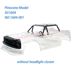 1604-001 Clear Shell Assembly Parts For SG Pinecone Model SG1604 / SG1604Pro Drift RC Car